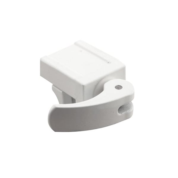 Sliding Window Lock for Vinyl Windows, Diecast Zinc Construction, Matte Black 2 Pack